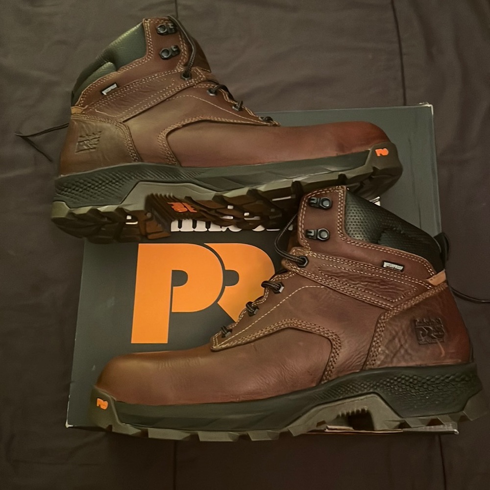 Brand new Timberland Pro Titan EV waterproof with safety toe